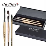PĘDZLE DA VINCI PETIT GRIS ZESTAW 3 SZTUK W PUDEŁKU 