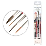 Pędzle Da Vinci Urban Watercolour Journey 4szt