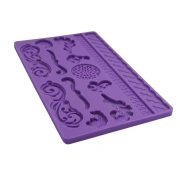 Pentart – foremka silikonowa Motywy barokowe 12,5 × 20 cm