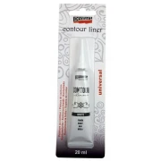 PENTART - Farba konturówka tuba 20 ml - biała