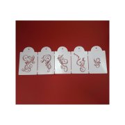 PENTART SZABLON 3D ORNAMENTY NR.16 - 5 części