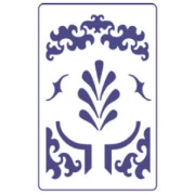 Pentart szablon S1 Ornament A5