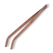 Pęseta miedziana wygięta 225mm