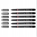 PIGMA MICRON SET 6 BLACK EDITION (4+2)