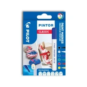 PILOT Pintor Classic EF – zestaw sześciu markerów z farbą