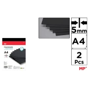 Płyta Piankowa 5mm czarna A4 2szt
