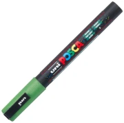 POSCA PC-3ML – marker z farbą zielony brokatowy, 0,9–1,3 mm