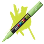 POSCA PC-1M KOŃC. OKRĄGŁA 0,7 MM - apple green