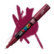 POSCA PC-1M KOŃC. OKRĄGŁA 0,7 MM - red wine