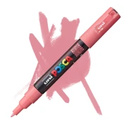 POSCA PC-1M KOŃC. OKRĄGŁA 0,7 MM - Coral Pink