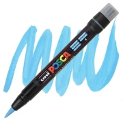POSCA PCF-350 BRUSH - jasny niebieski