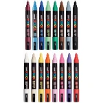 POSCA SET 16 KOLORÓW KOŃCÓWKA OKR. 1,8-2,5 MM