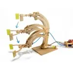Zestaw STEM – Hydrauliczne Ramię Robota z Drewna