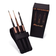 Raphael zestaw pędzli podróżnych w etui 3 sztuki