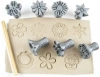 Rélyéf RR-30-Flowers-No1-SET – widok produktu lub odcisku 3