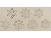 Rélyéf RR-30-SnowFlakes02-SET – widok produktu lub odcisku 3