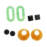 Reslin Forma silikonowa do odlewów biżuteryjnych (Kolczyki) – 20,3cm x 11,1cm x 0,4cm