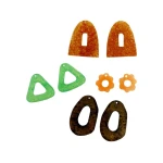 Reslin Forma silikonowa do odlewów biżuteryjnych (Kolczyki) – 12,7cm x 13cm x 0,7cm