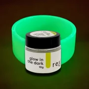 Reslin glow in the dark powder pigment 10g