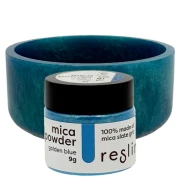 Reslin Mica Powder 9g - Golden Blue