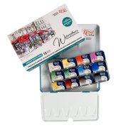 ROSA FARBY AKWARELOWE 12KOL "URBAN" KASETA MET