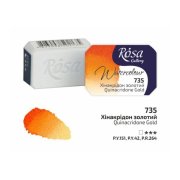 ROSA WATERCOLOR 1/1 735 QUINACRIDONE GOLD