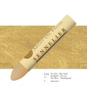 Sennelier pastela olejna 114  iridescent rich gold