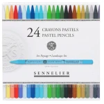 Landscape Set Pastel Pencils Sennelier zestaw 24 kolory