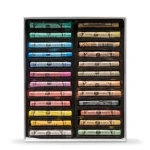 Sennelier à l\'écu Pastele Suche Zestaw Iridescent 24 kolorów