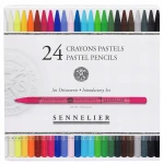 Sennelier Set Pastel Pencil – pastele suche w kredce zestaw 24 kolorów