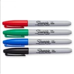 SHARPIE Markery Fine - 4 kolory podstawowe