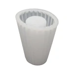 Silicone mold 15,2cm x 10,5cm x 7,5cm - Flower Vas