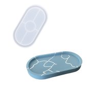 Jesmonite Forma Silikonowa 18cm x 9,5cm - Oval dish