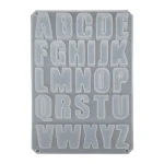 Jesmonite Forma Silikonowa 5,2cm - Letters