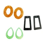 Reslin Forma silikonowa do odlewów biżuteryjnych (Kolczyki) – 18,4 x 12,7 cm