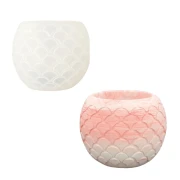 Jesmonite Forma Silikonowa fi 8,2cm x 6,75cm-Tea light hold fish