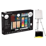 SIMPLY ART zestaw ze sztalugą 163 elementy
