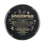 SNAZAROO Farba do twarzy 18 ml Czarna na blisterku