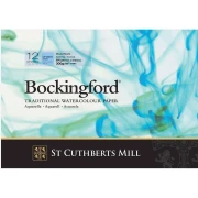 Bockingford Watercolour A4 300g – blok do akwareli Cold Pressed, 12 arkuszy