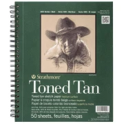 Strathmore Szkicownik na spirali Toned Tan 22x30cm