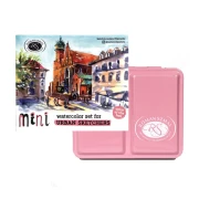 Szmal Mini Urban Sketchers 8kol metal Pink