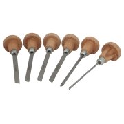 Sztychle grawerskie z uchwytami kpl. 6 szt.