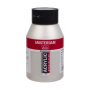 Talens Amsterdam Standard – farba akrylowa 1000 ml, 800 Silver / srebrna