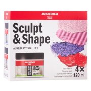 Talens Amsterdam Sculpt&Shape zestaw mediów 4x120ml