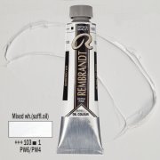 TALENS REMBRANDT 40ML 103 - MIXED WHITE - farba olejna