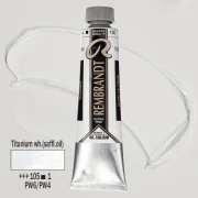 TALENS REMBRANDT 40ML 105 - TITANIUM WHITE - farba olejna