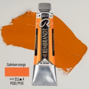 TALENS REMBRANDT 40ML 211 - CADMIUM ORANGE - farba olejna
