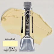 TALENS REMBRANDT 40ML 222 - NAPLES YELLOW LIGHT - farba olejna