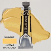 TALENS REMBRANDT 40ML 223 - NAPLES YELLOW DEEP - farba olejna