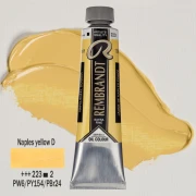 TALENS REMBRANDT 40ML 223 - NAPLES YELLOW DEEP - farba olejna